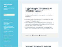 Tablet Screenshot of blog.echothis.com
